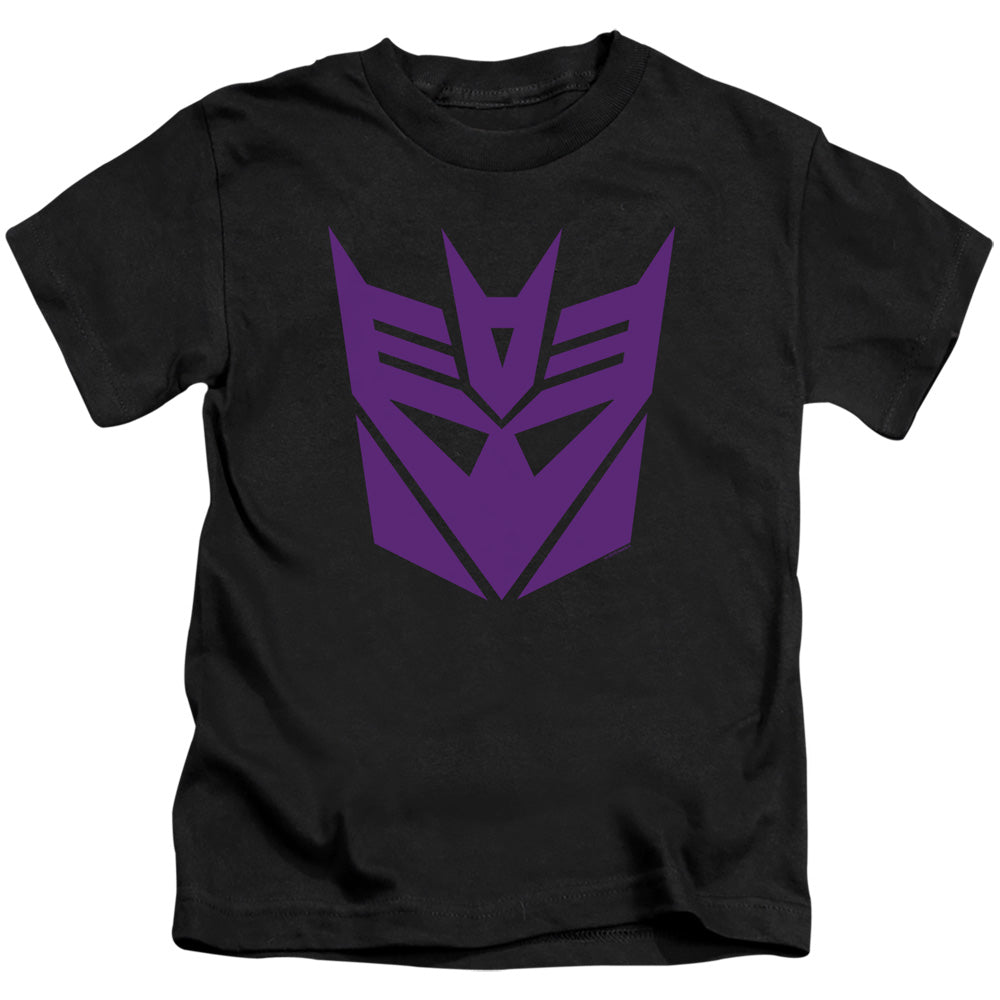 Transformers Decepticon Juvenile Kids Youth T Shirt Black