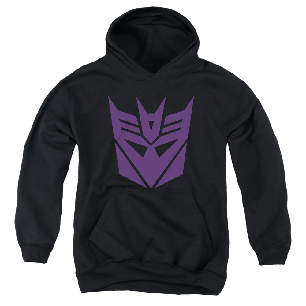 Transformers Decepticon Kids Youth Hoodie Black