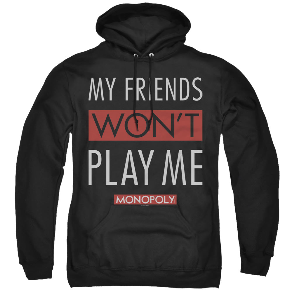 Monopoly My Friends Mens Hoodie Black