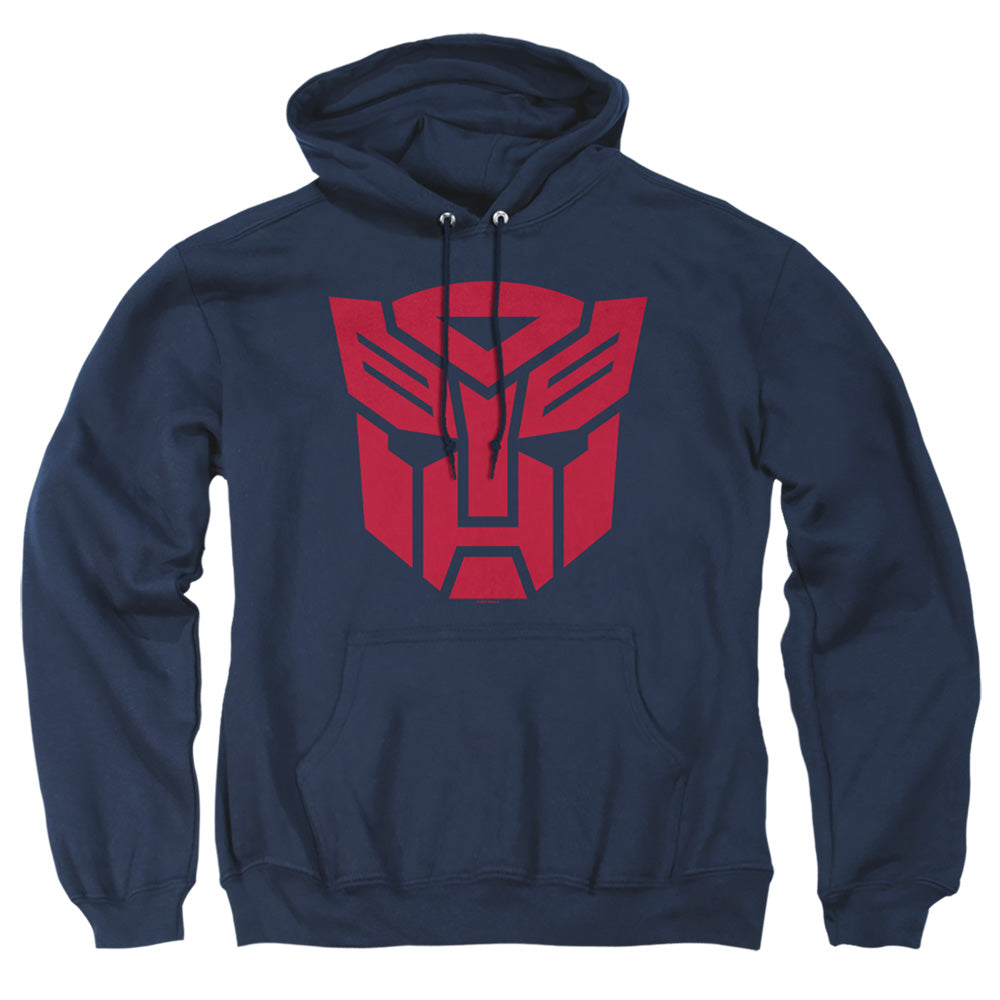 Transformers Autobot Logo Mens Hoodie Navy