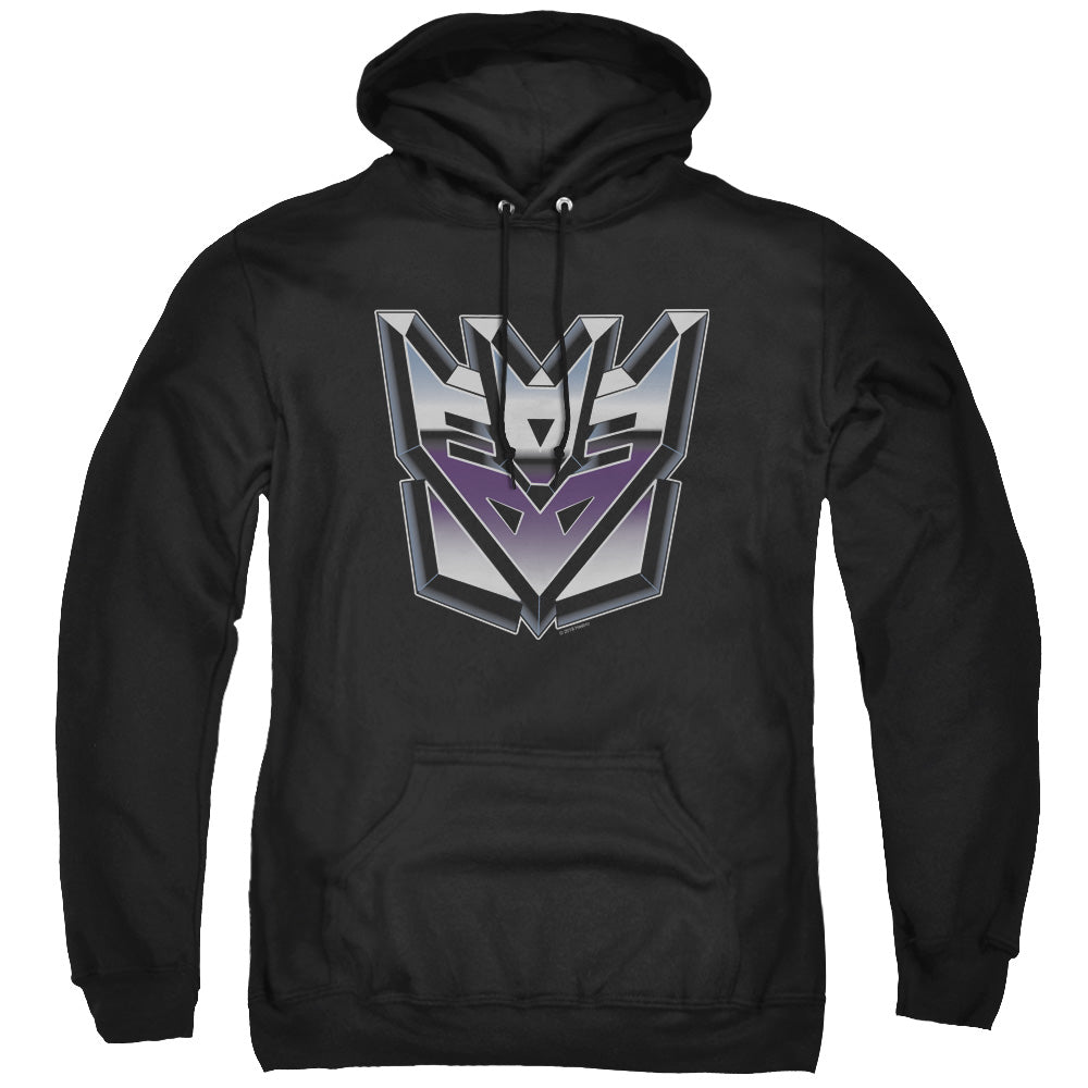 Transformers Decepticon Airbrush Logo Mens Hoodie Black