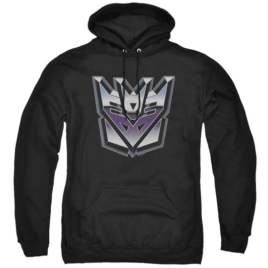 Transformers Decepticon Airbrush Logo Mens Hoodie Black