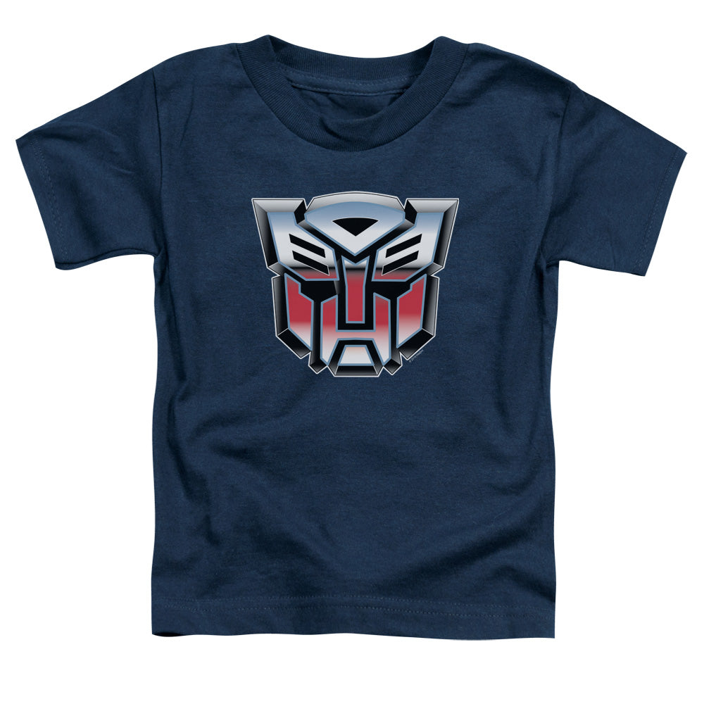 Transformers Autobot Airbrush Logo Toddler Kids Youth T Shirt Navy Blue