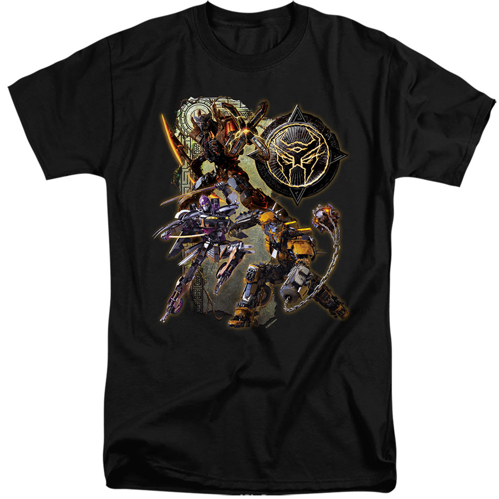 Transformers Terrorcon Group Shot Mens Tall T Shirt Black