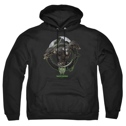 Transformers Optimus Primal Circle Frame Mens Hoodie Black