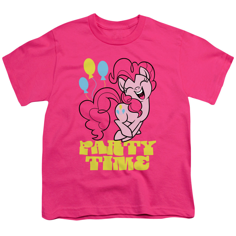 My Little Pony Tv Party Time Kids Youth T Shirt Hot Pink