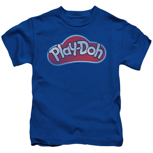 Play Doh Lid Juvenile Kids Youth T Shirt Royal Blue