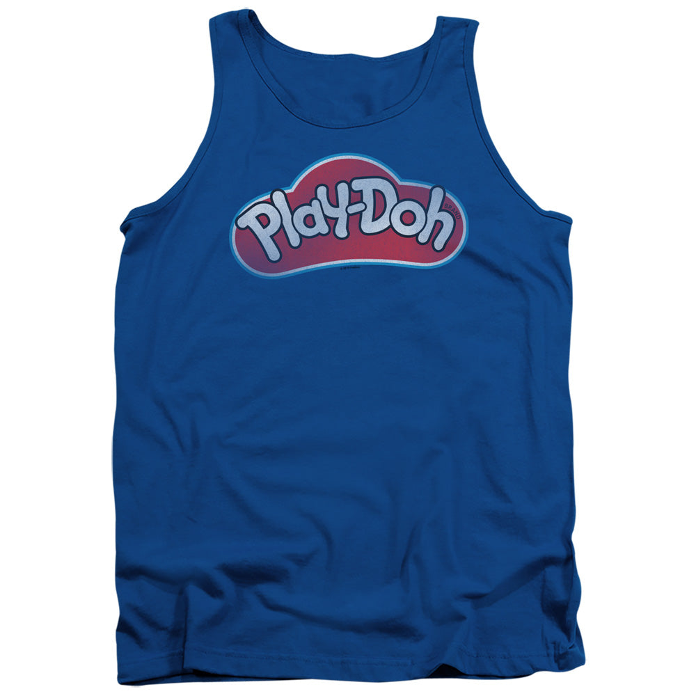 Play Doh Lid Mens Tank Top Shirt Royal Blue