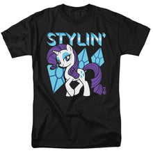 Load image into Gallery viewer, My Little Pony Tv Stylin Mens T Shirt Black