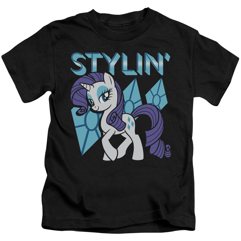 My Little Pony Tv Stylin Juvenile Kids Youth T Shirt Black