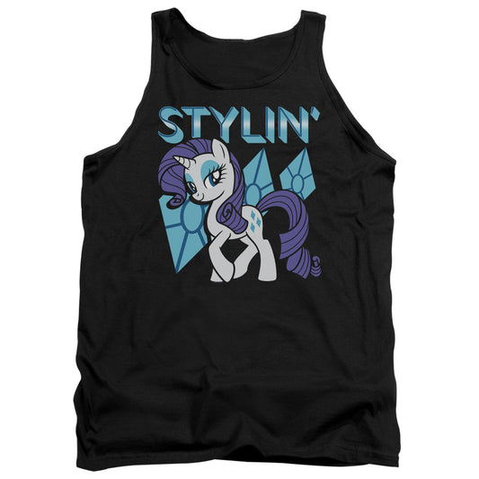 My Little Pony Tv Stylin Mens Tank Top Shirt Black