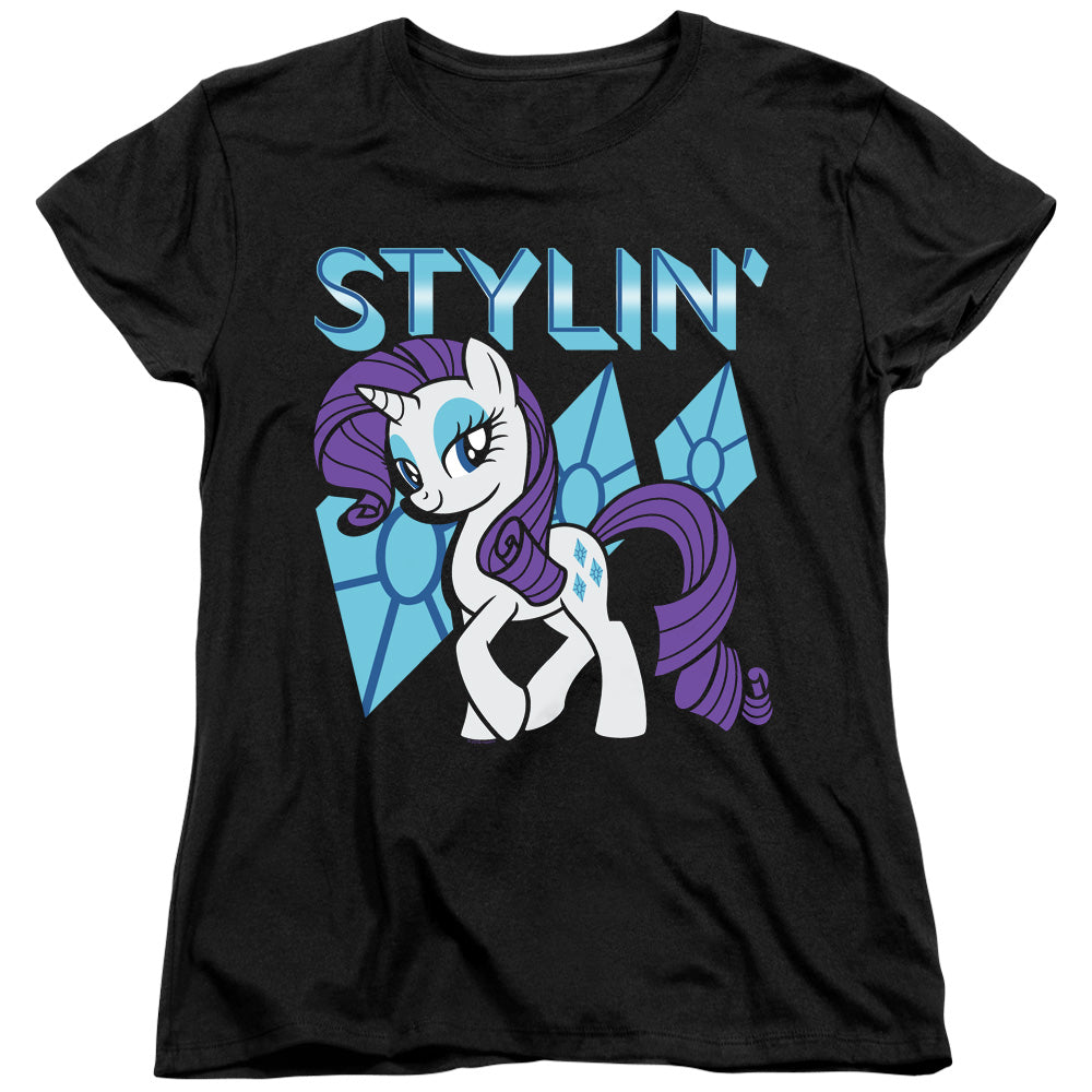 My Little Pony Tv Stylin Womens T Shirt Black