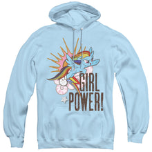 Load image into Gallery viewer, My Little Pony Tv Girl Power Mens Hoodie Light Blue