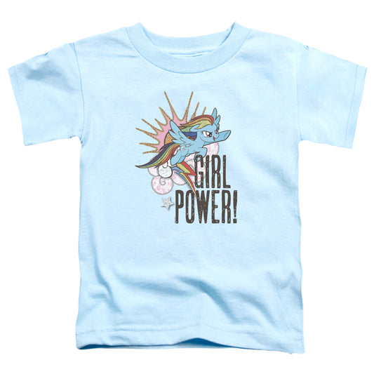 My Little Pony Tv Girl Power Toddler Kids Youth T Shirt Light Blue