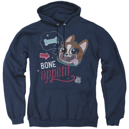 Littlest Pet Shop Bone Appetit Mens Hoodie Navy