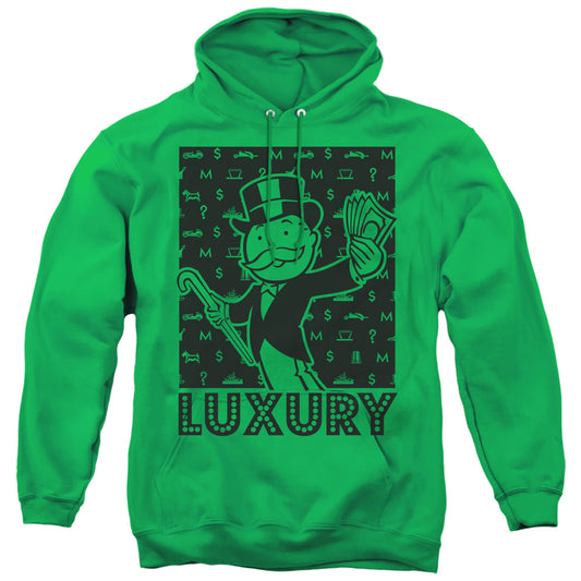 Monopoly Luxury Mens Hoodie Kelly Green