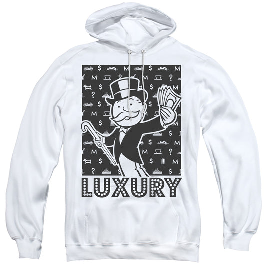 Monopoly Luxury Mens Hoodie White