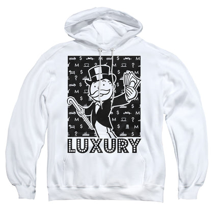 Monopoly Luxury Mens Hoodie White