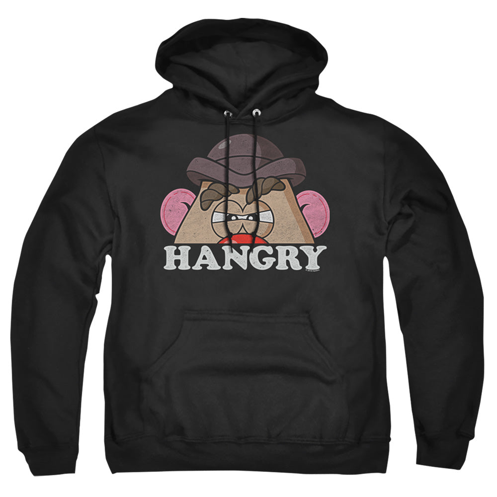 Mr Potato Head Hangry Mens Hoodie Black