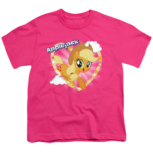 My Little Pony Tv Applejack Kids Youth T Shirt Hot Pink