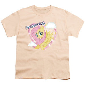 My Little Pony Tv Fluttershy Kids Youth T Shirt Cream