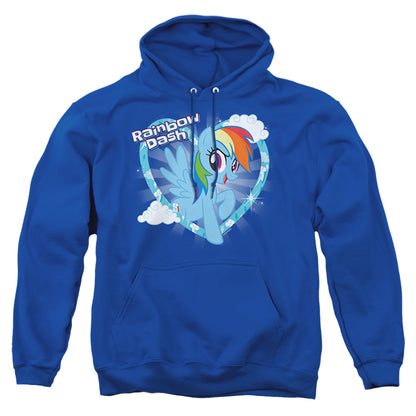 My Little Pony Tv Rainbow Dash Mens Hoodie Royal Blue