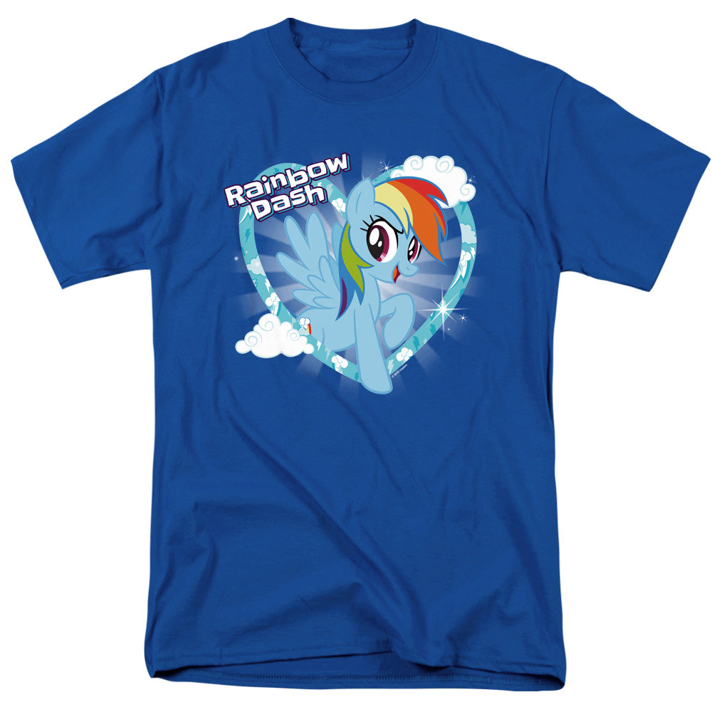 My Little Pony Tv Rainbow Dash Mens T Shirt Royal Blue