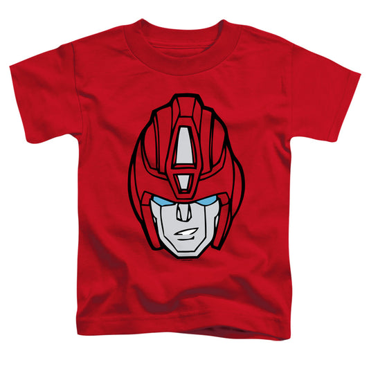 Transformers Hot Rod Head Toddler Kids Youth T Shirt Red