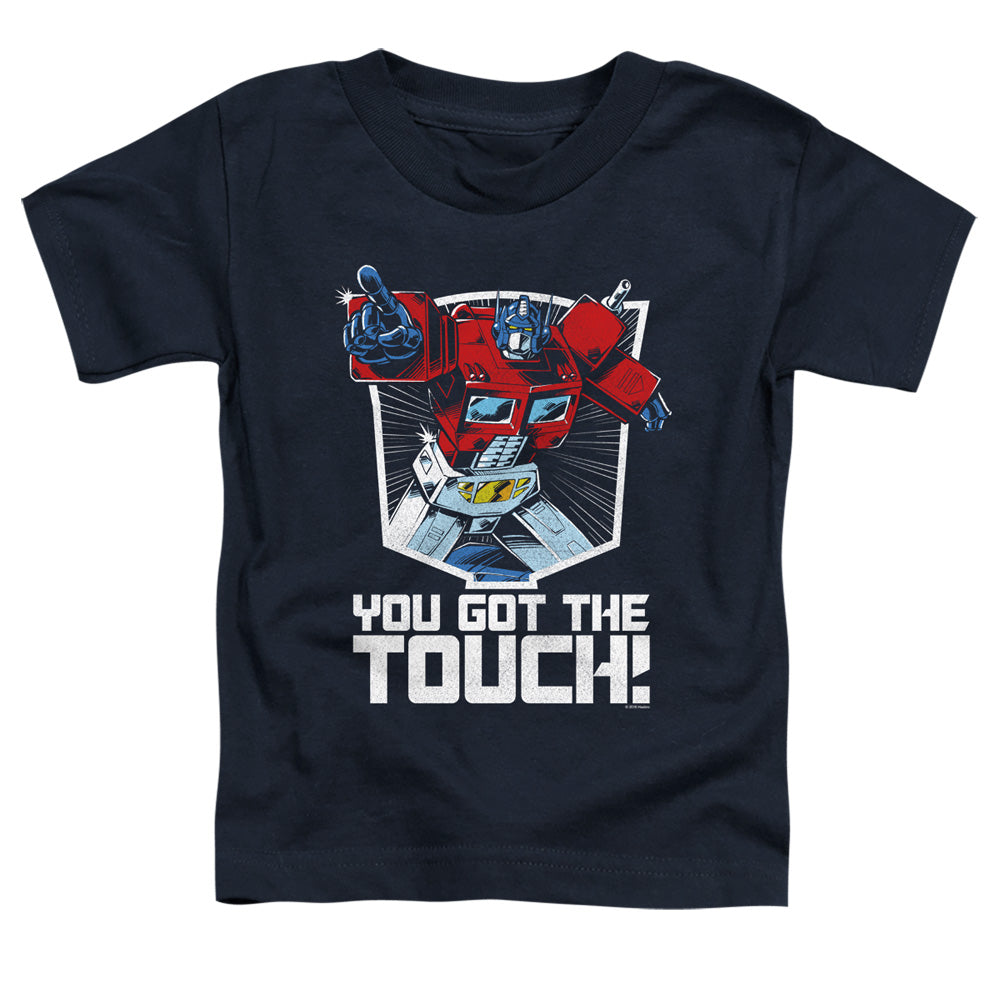 Transformers You Got the Touch Toddler Kids Youth T Shirt Navy Blue