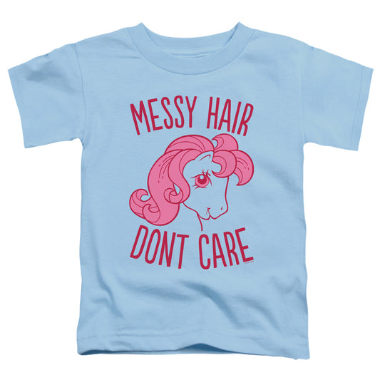 My Little Pony Retro Messy Hair Toddler Kids Youth T Shirt Light Blue