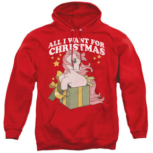 My Little Pony Retro All I Want Mens Hoodie Red