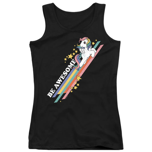 My Little Pony Retro Be Awesome Womens Tank Top Shirt Black