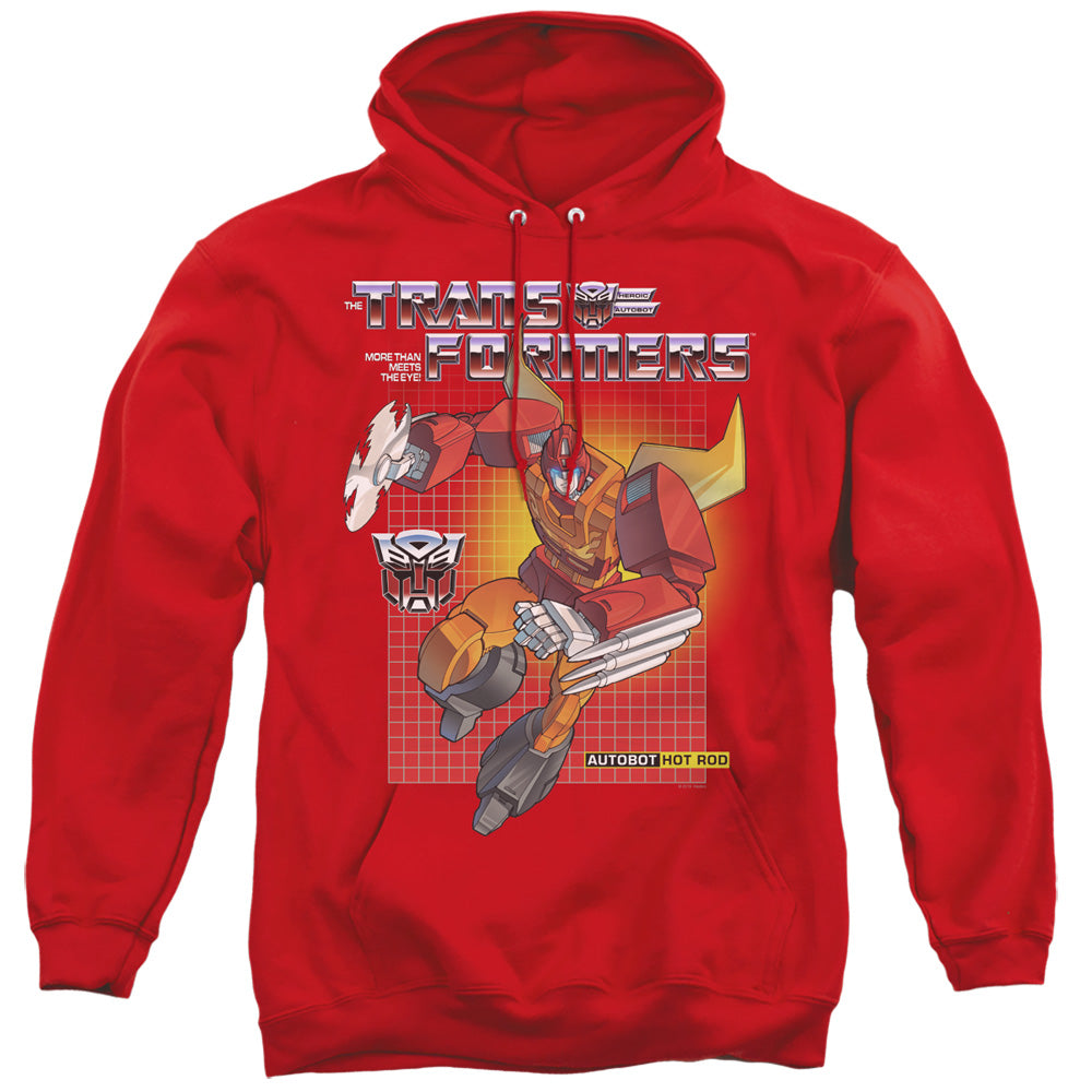 Transformers Hot Rod Mens Hoodie Red