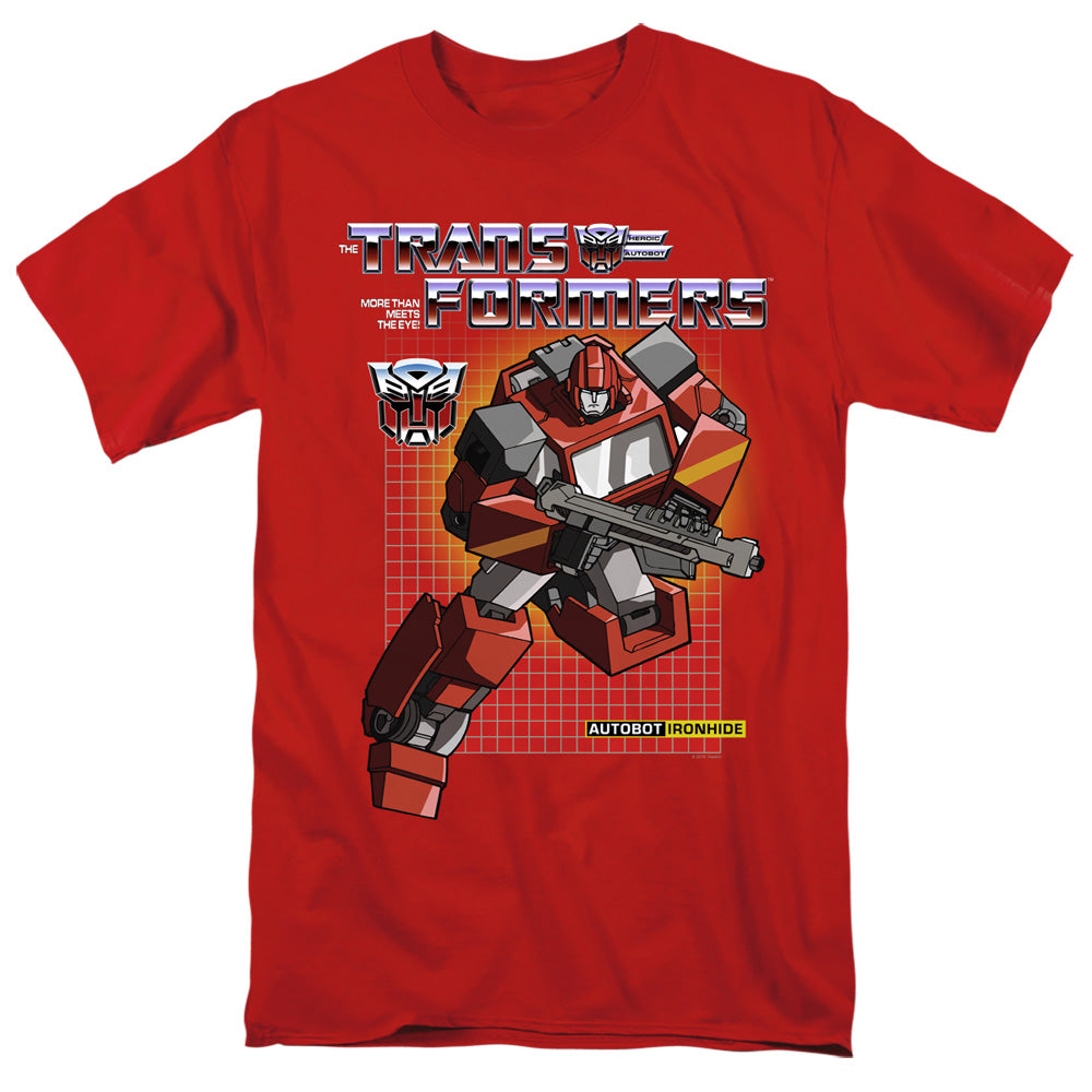 Transformers Ironhide Mens T Shirt Red