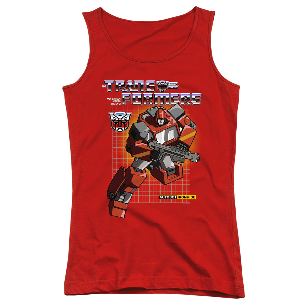 Transformers Ironhide Womens Tank Top Shirt Red