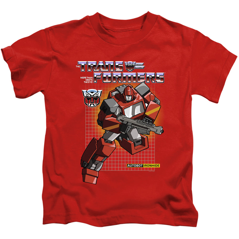 Transformers Ironhide Juvenile Kids Youth T Shirt Red