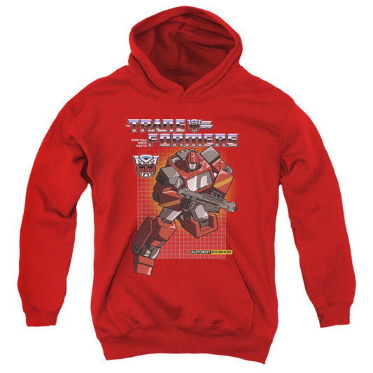 Transformers Ironhide Kids Youth Hoodie Red