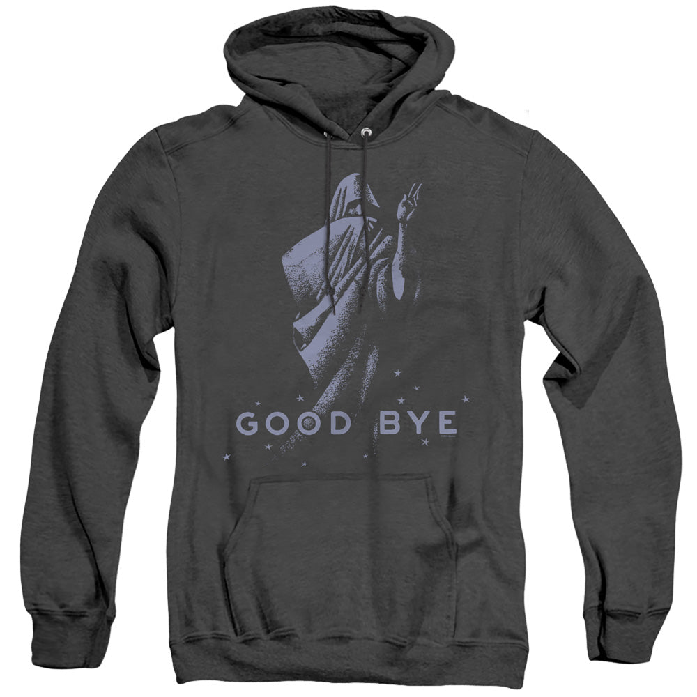 Ouija Good Bye Mens Heather Hoodie Black