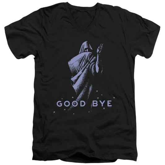 Ouija Good Bye Mens Slim Fit V-Neck T Shirt Black