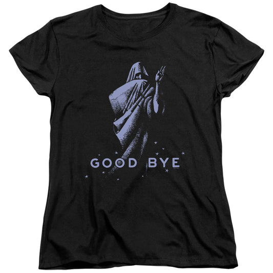 Ouija Good Bye Womens T Shirt Black