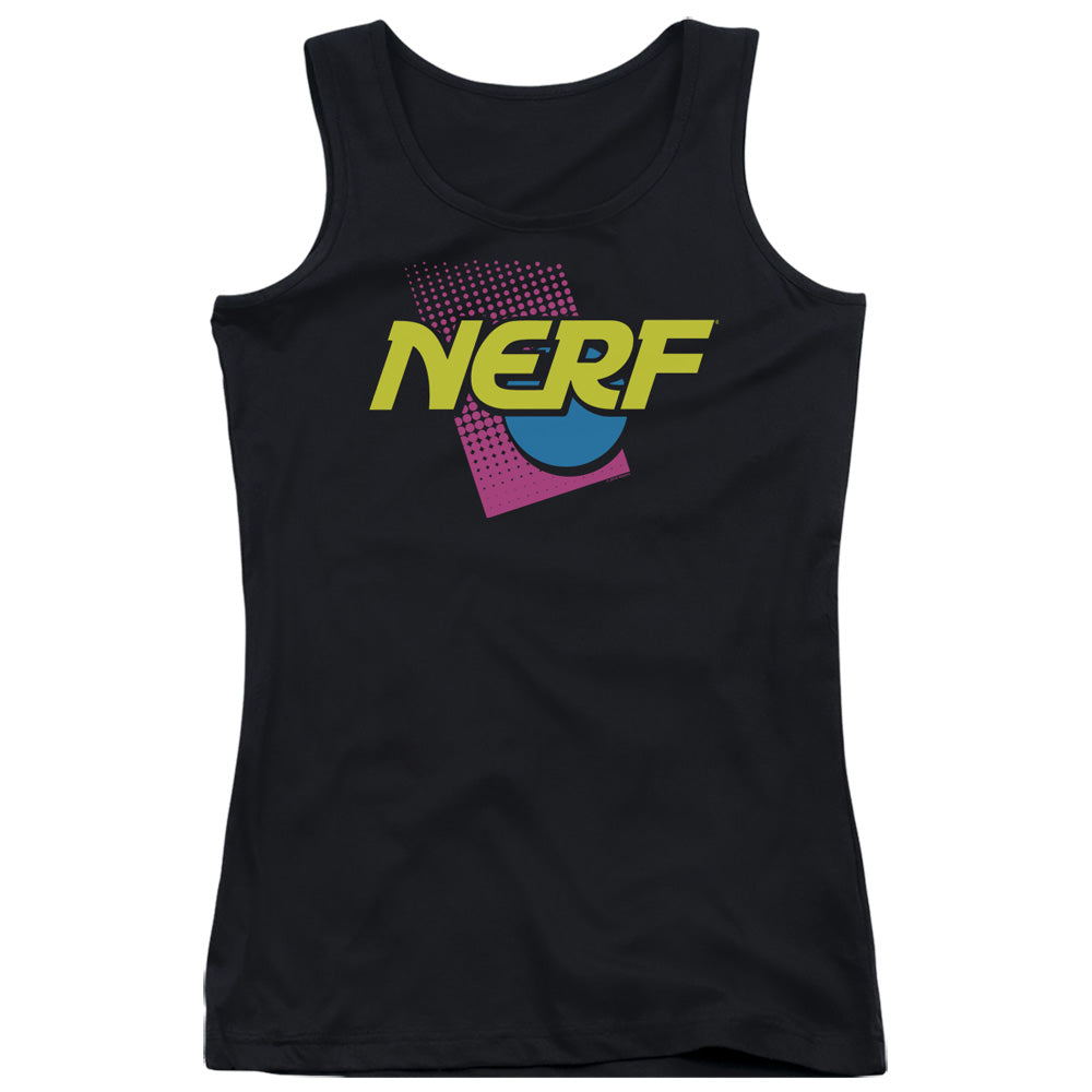 Nerf 90s Logo Womens Tank Top Shirt Black