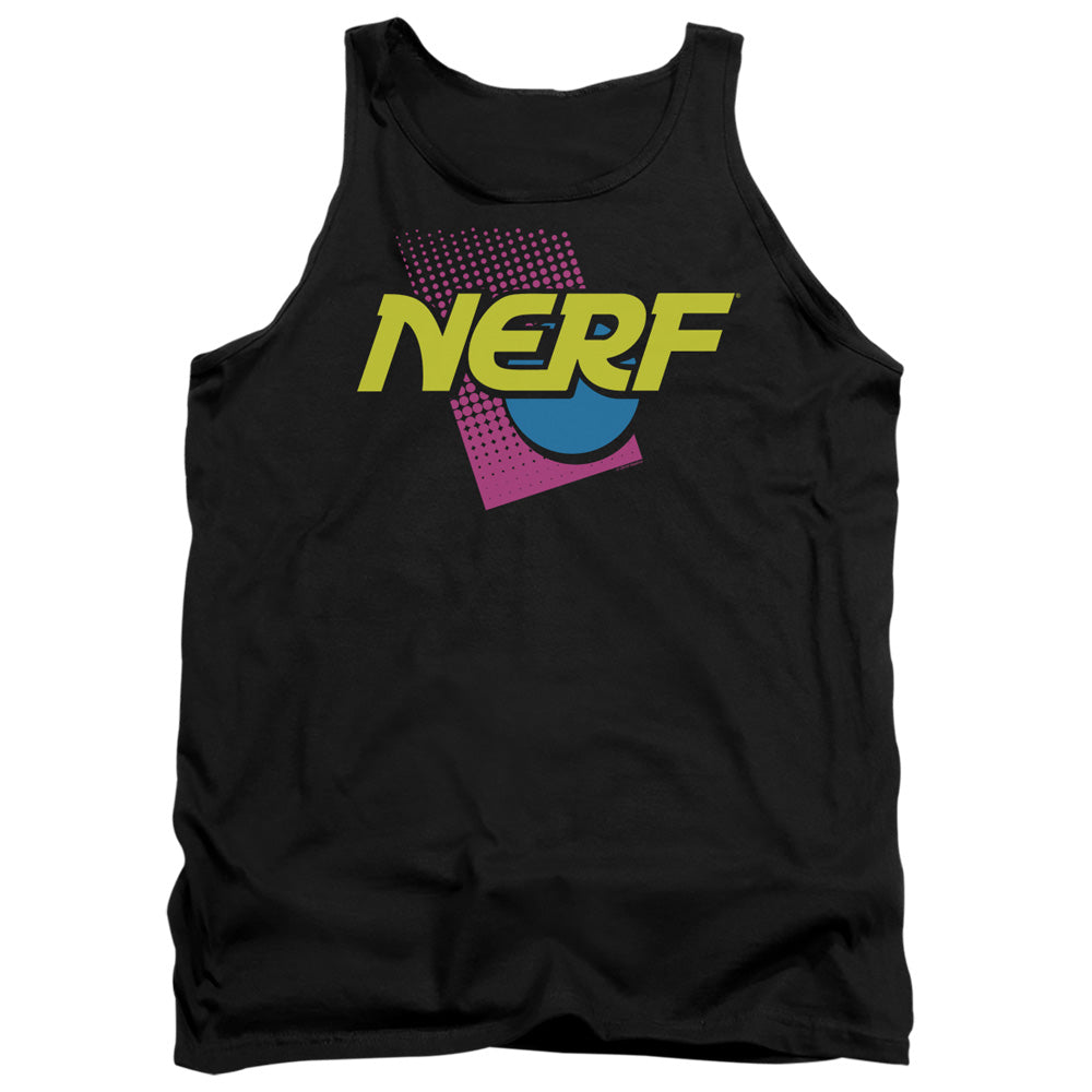 Nerf 90S Logo Mens Tank Top Shirt Black