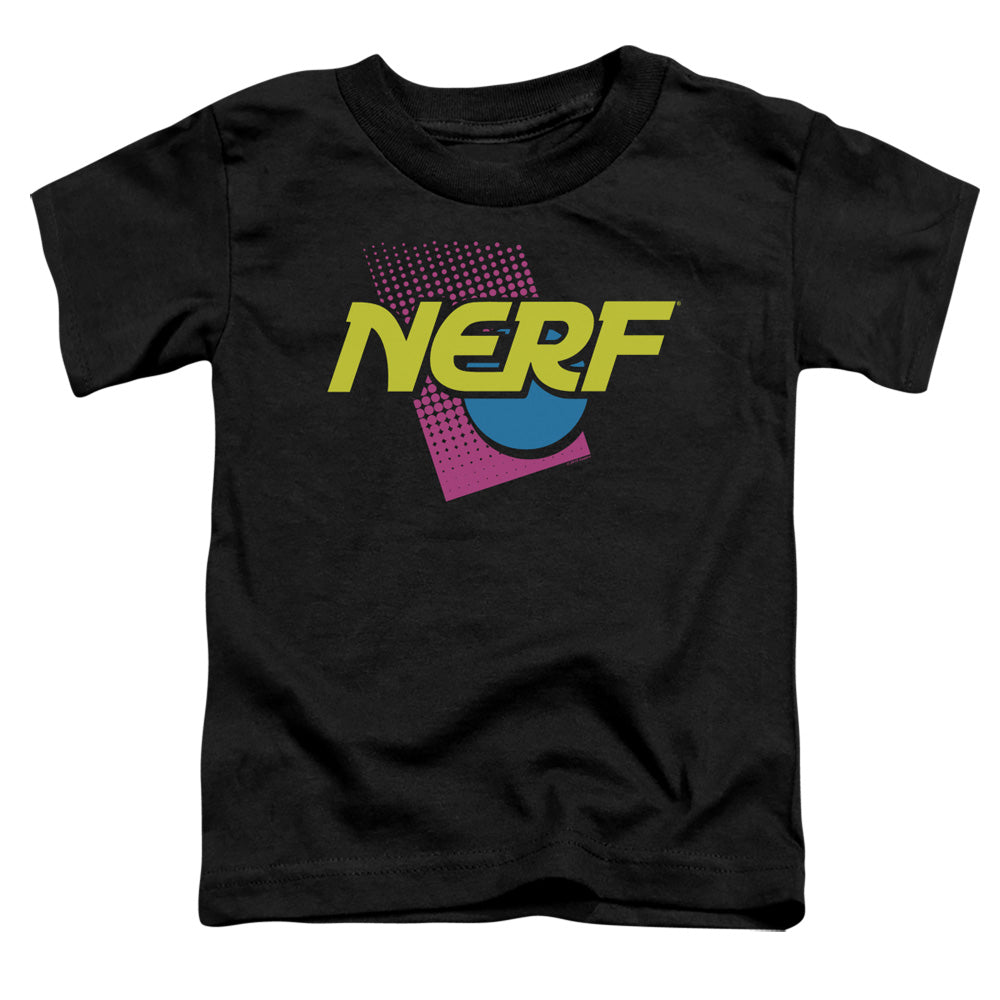 Nerf 90s Logo Toddler Kids Youth T Shirt Black