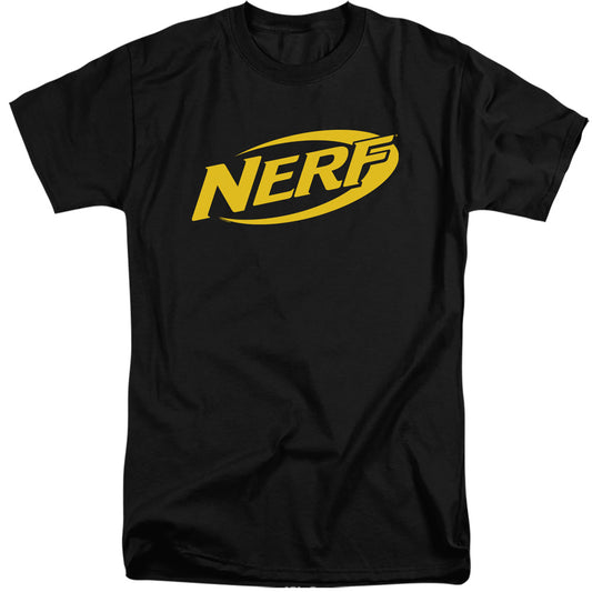 Nerf Logo Mens Tall T Shirt Black