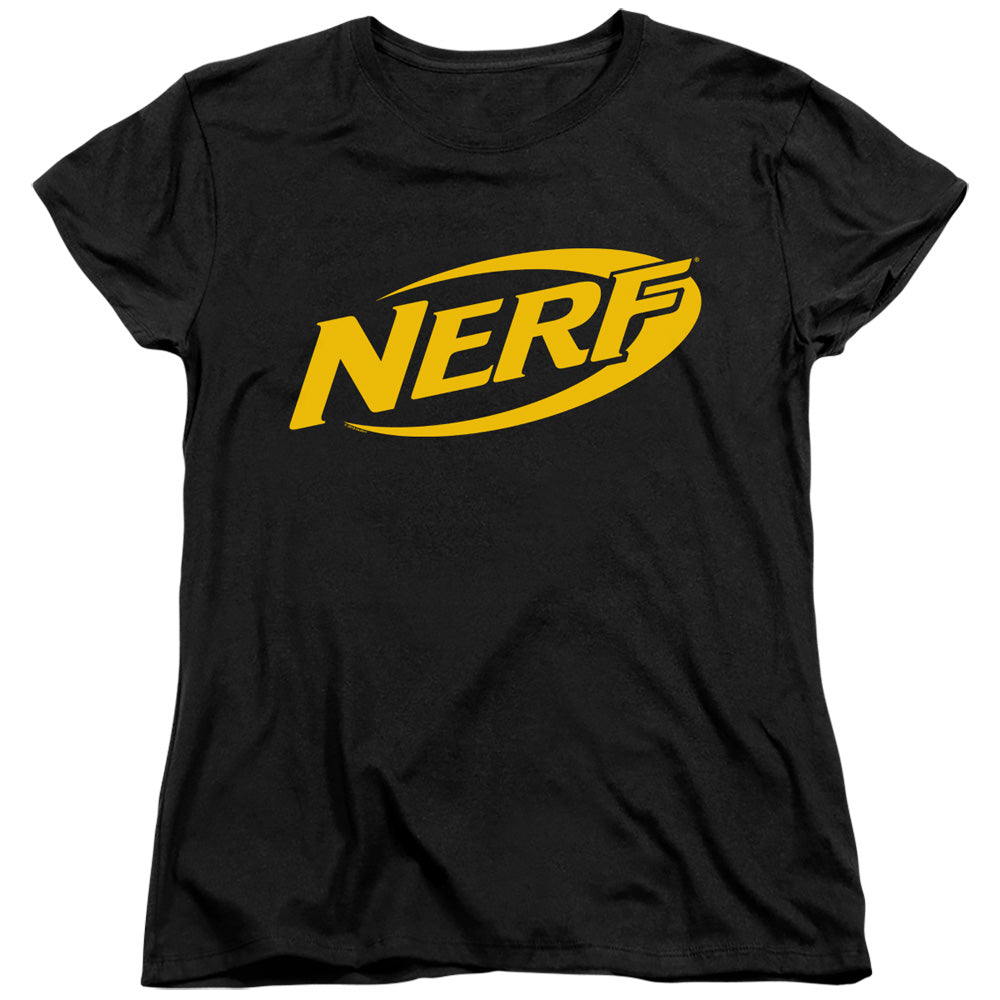 Nerf Logo Womens T Shirt Black