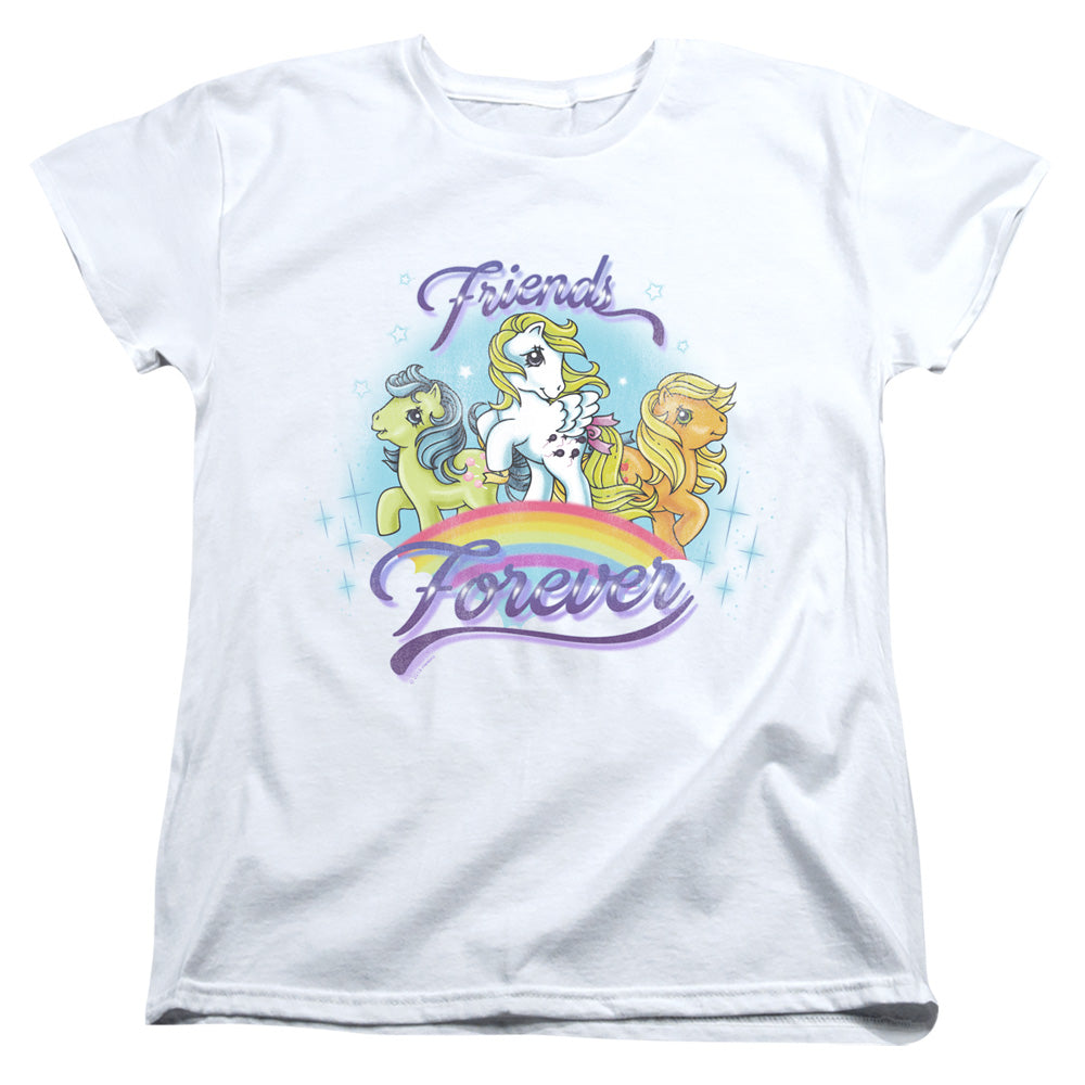 My Little Pony Retro Friends Forever Womens T Shirt White