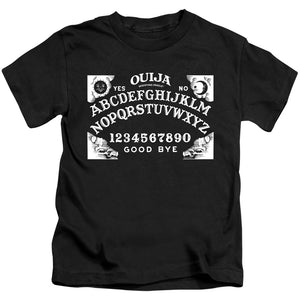 Ouija Board on Black Juvenile Kids Youth T Shirt Black