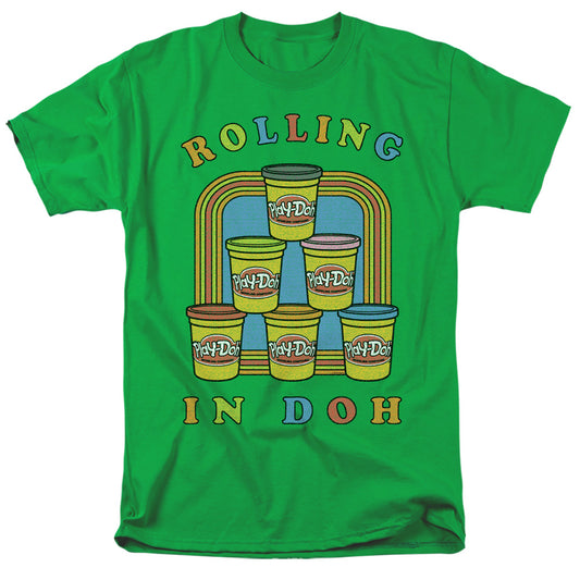 Play Doh Rolling In Doh Mens T Shirt Kelly Green