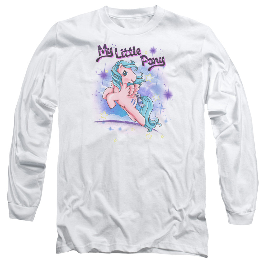 My Little Pony Retro Firefly Mens Long Sleeve Shirt White