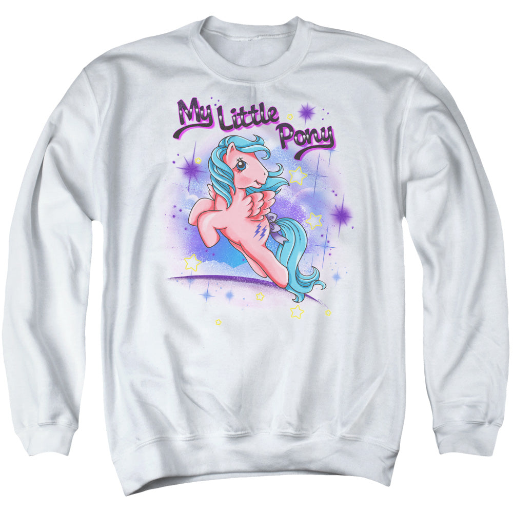 My Little Pony Retro Firefly Mens Crewneck Sweatshirt White